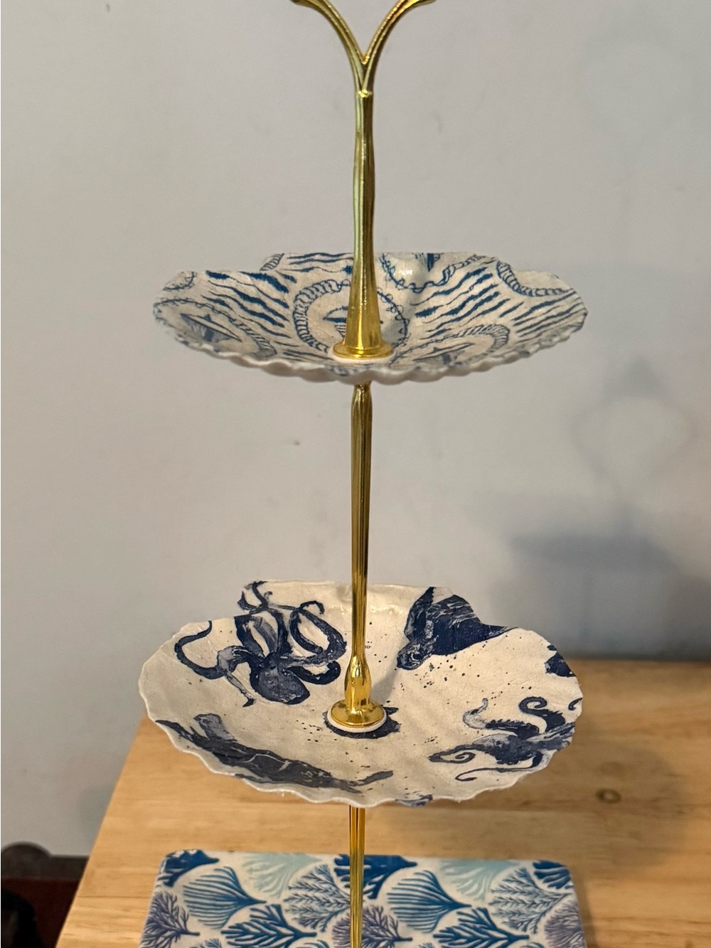 Three Tier Nautical Theme Trinket tray